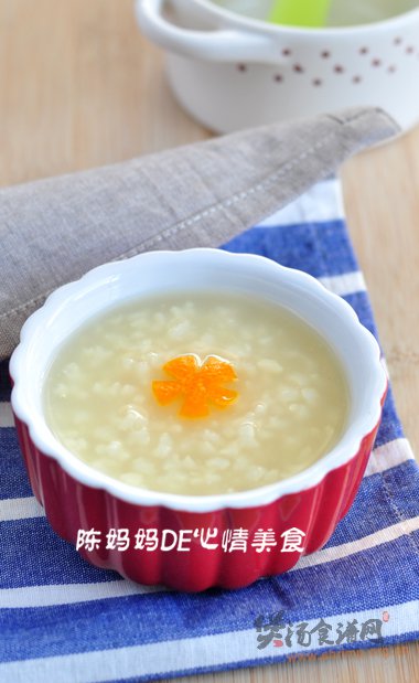 橘皮山药粥的做法