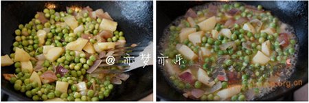 奶香豌豆浓汤的做法