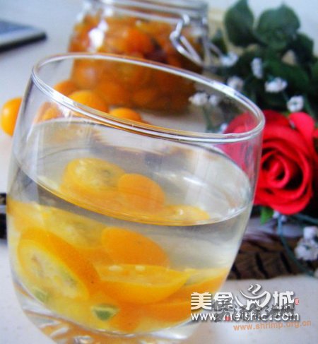 金桔蜂蜜茶的做法