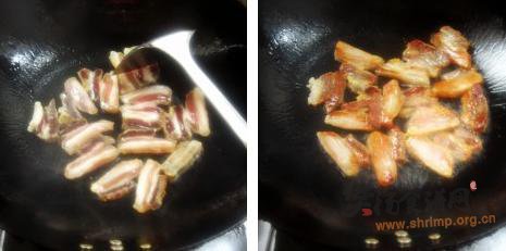 腊肉炖莴苣的做法