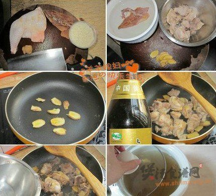 老鸡粥的做法