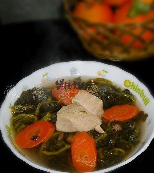 瘦肉煲西洋菜的做法