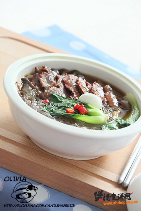 (图)牛肉粉丝煲的做法