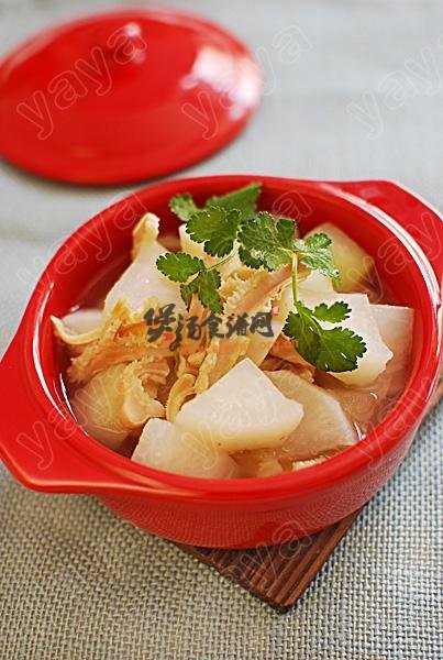 清炖萝卜牛肚的做法