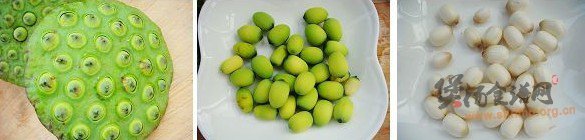 鲜莲子枸杞粥的做法