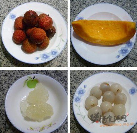 鲜荔枝南瓜甜汤的做法