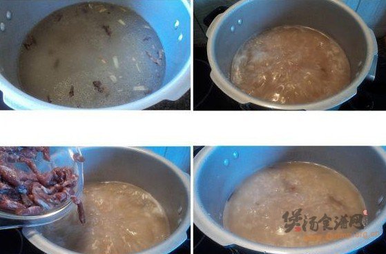 江瑶柱瘦肉粥的做法