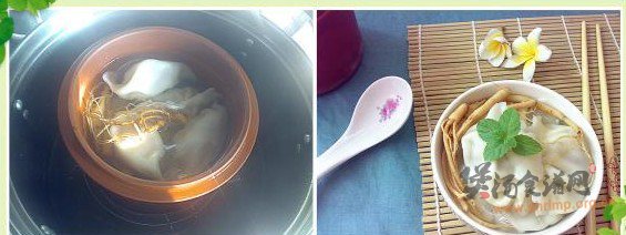 参茶炖汤饺的做法