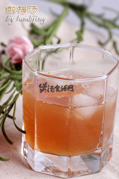 酸梅汤怎么做的做法