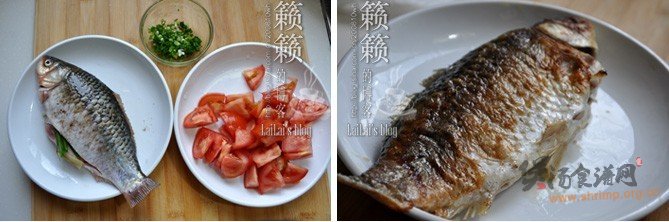 鲫鱼西红柿汤的做法