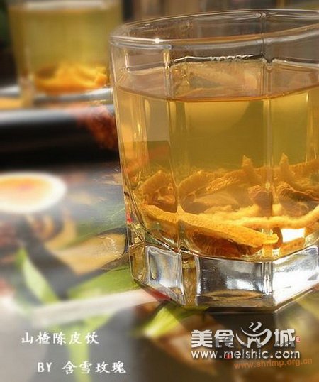 山楂陈皮饮的做法