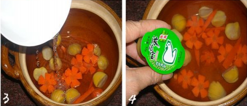香浓栗子鸡汤的做法