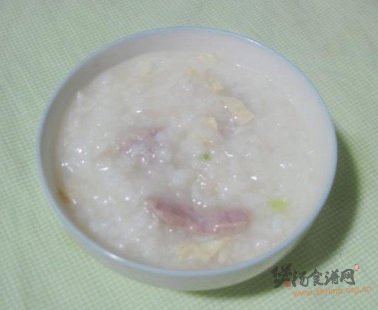 瘦肉萝卜丝粥的做法