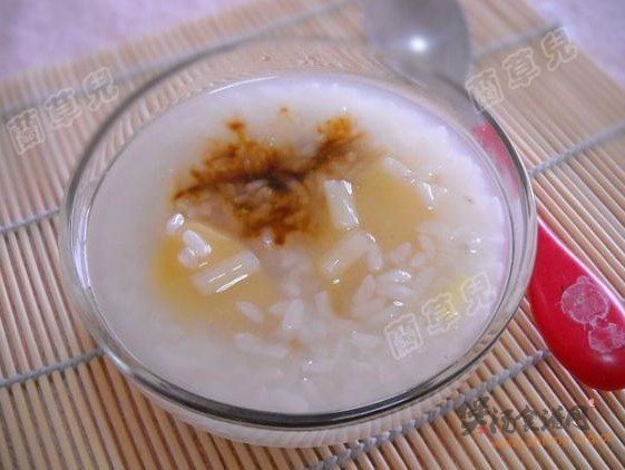 姜葱糯米粥的做法