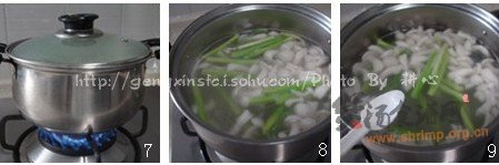 芦笋白玉菇滚猪骨汤的做法