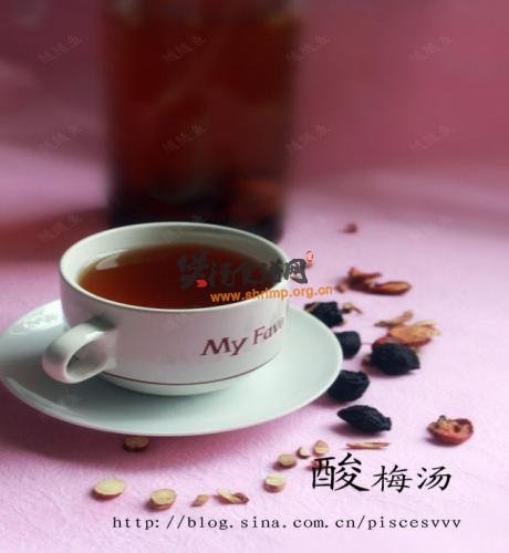 酸梅汤的功效的做法