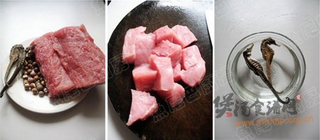 海马瘦肉汤的做法