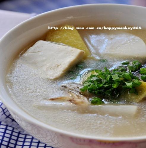 鱼头豆腐汤的做法的做法