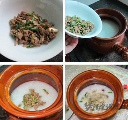 瓦煲煲鱼肉粥的做法
