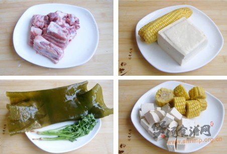排骨豆腐海带汤的做法