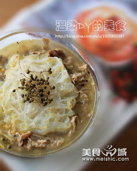 浸汤肥牛的做法