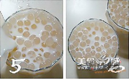 牛奶西米露的做法