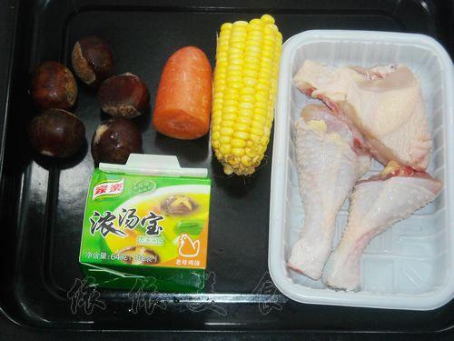 香浓栗子鸡汤的做法
