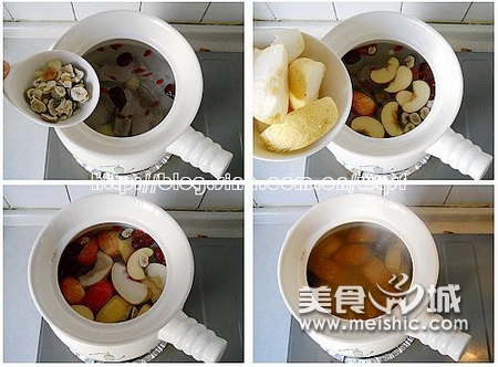 苹果雪梨瘦肉汤的做法
