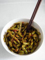 凉拌毛豆的做法