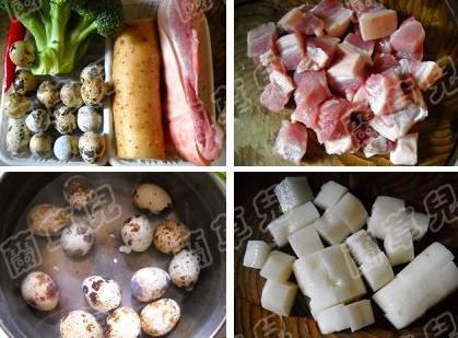淮山炖肉的做法