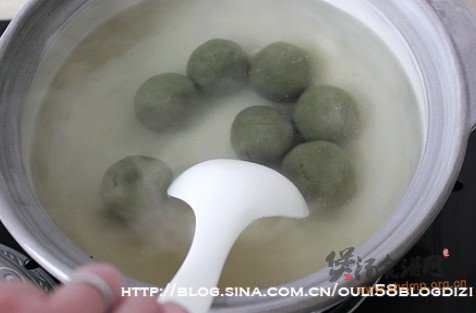 绿茶八宝汤圆的做法