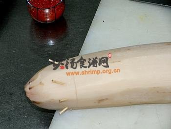 红豆冰糖糯米藕的做法