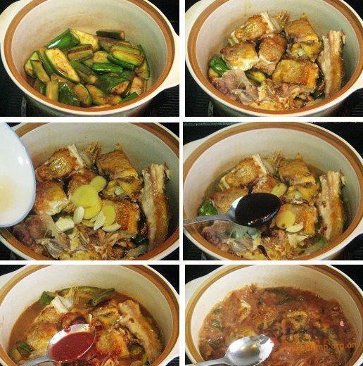 鲨鱼茄子砂锅煲的做法