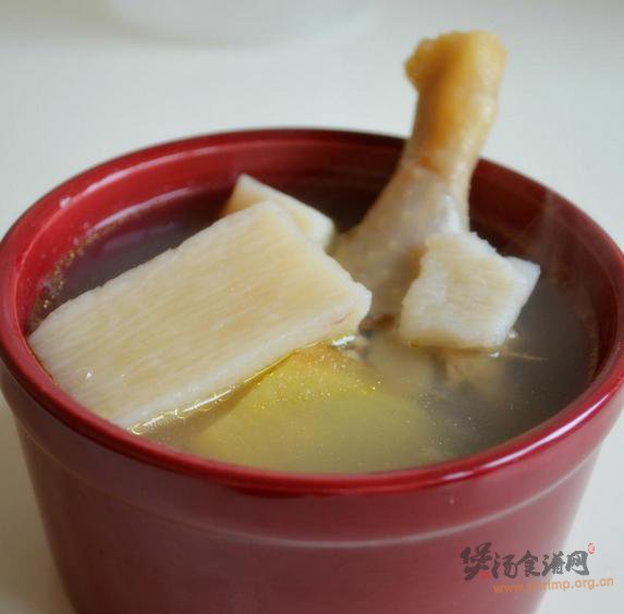 淮山炖鸡汤的做法