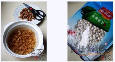 金耳莲子羹的做法