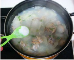 蛤蜊冬瓜汤的做法
