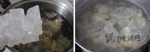 银耳荸荠雪梨羹的做法