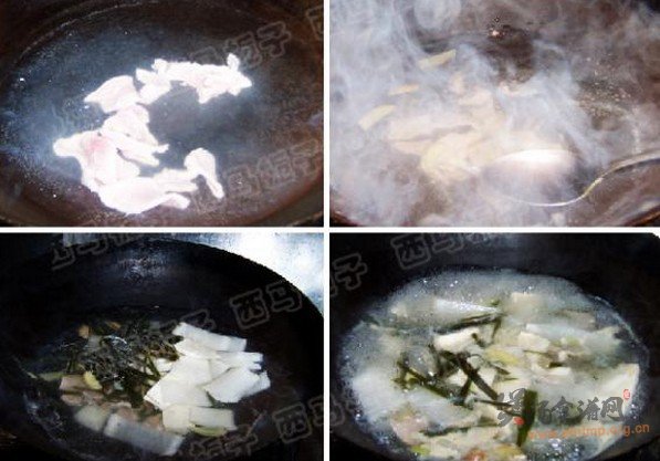 海米瘦肉什锦汤的做法