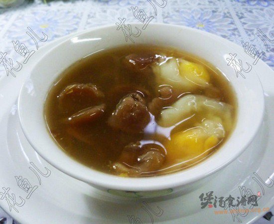 鸽子蛋桂圆甜汤的做法