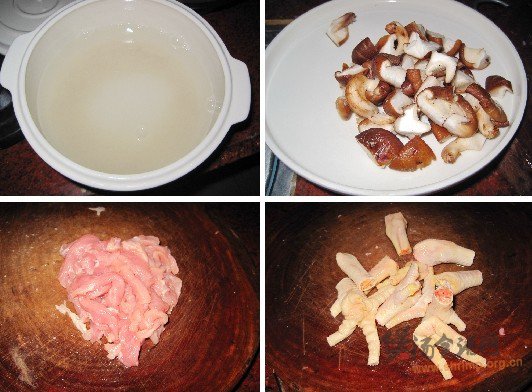 香菇瘦肉粥的做法