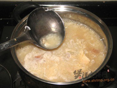 东星斑鱼茸粥的做法