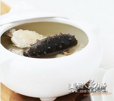 海参鸡汤的做法