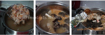 秀珍菇木耳汤的做法
