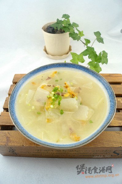 (图)腊肉冬瓜汤的做法