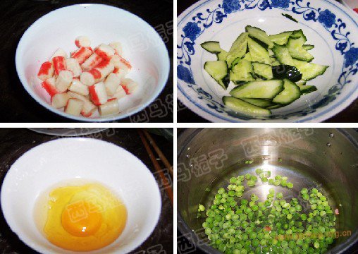 豌豆蛋花汤的做法