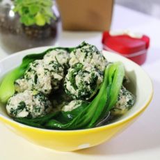 荠菜豆腐丸子汤的做法 荠菜豆腐丸子汤的做法