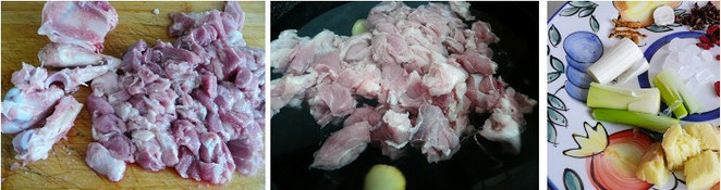 白菜冻豆腐炖羊肉的做法