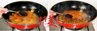 韩式泡菜豆腐煲的做法