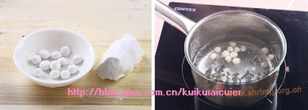 圆子红豆羹的做法