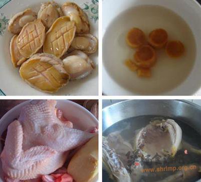 鲜鲍鱼煲鸡的做法